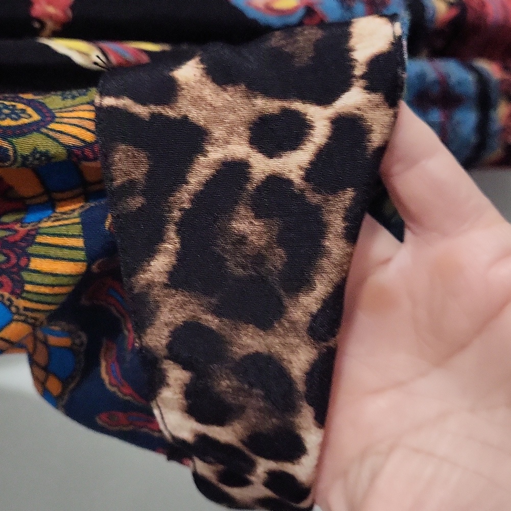 John Mark Women’s Patterned Open Front Cardigan S… - image 2